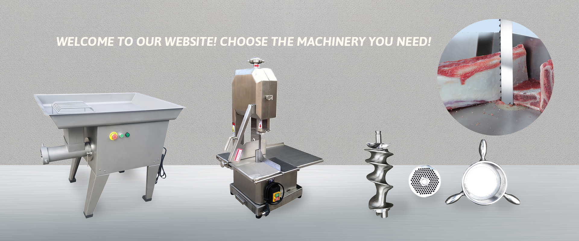 Meat Processing Machines
